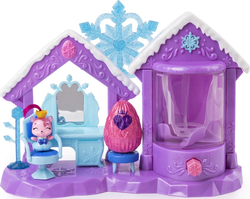 Hatchimals CollEGGtibles, Glitter Salon Playset with 2 Exclusive, for Kids Aged 5 and Up - Image 1
